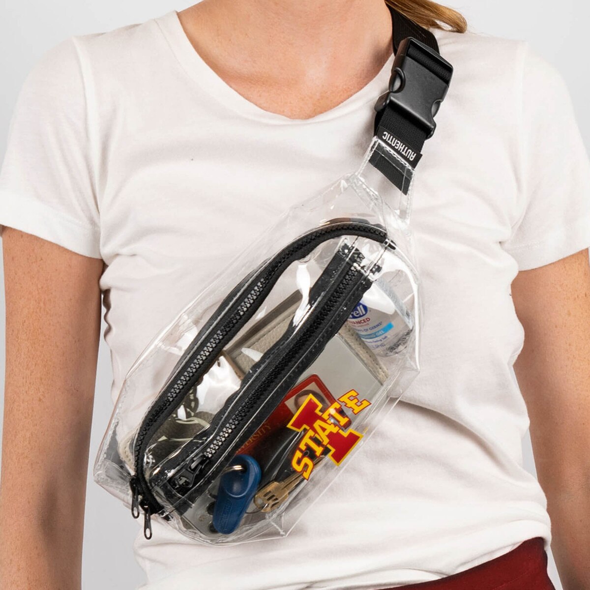 Authentic Brand Clear I-State Stadium Fanny Pack